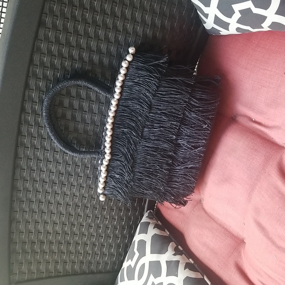 BTB  Mellie Pearly Fringe Bag - Picture 6 of 10